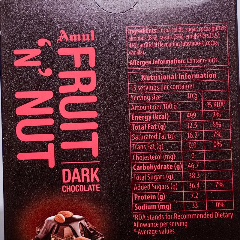 Amul Fruit And Nuts