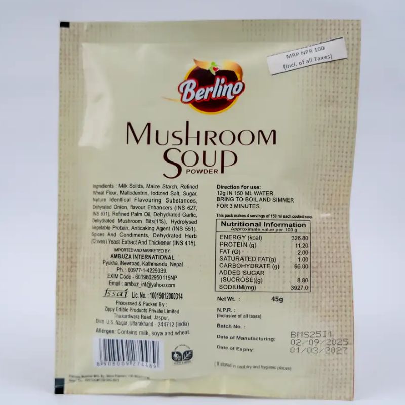 Mushroom soup