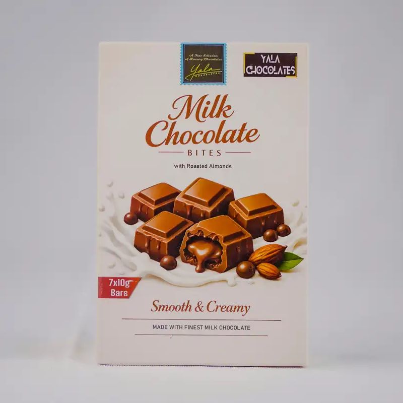 Milk chocolate bites 70 gm yala